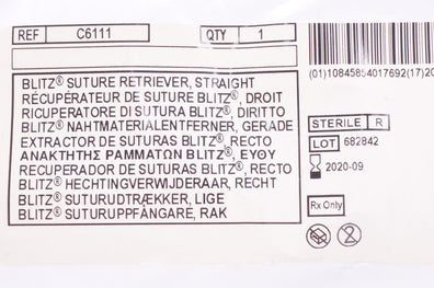 ConMed C6111 Blitz Stre Retriever, Straight  Item Past Expiration (x)
